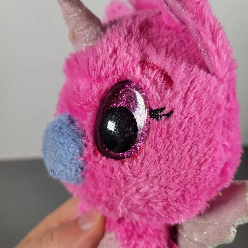 Hatchimals Pink Unicorn Dragon Plush 6